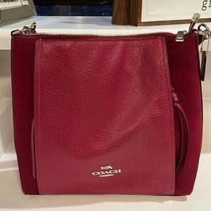 Beautiful, never used leather Coach purse.